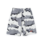 The Camo Sweat Short Grey available online with global shipping, and in PAM Stores Melbourne and Sydney.