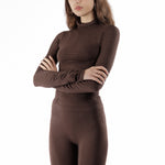 The Circular Hoodie Dark Brown available online with global shipping, and in PAM Stores Melbourne and Sydney.