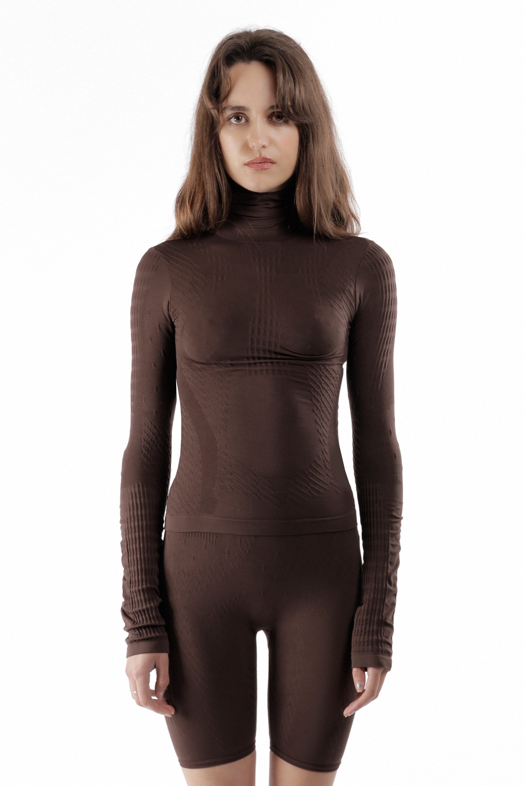 The Circular Hoodie Dark Brown available online with global shipping, and in PAM Stores Melbourne and Sydney.