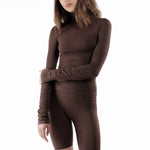 The Circular Hoodie Dark Brown available online with global shipping, and in PAM Stores Melbourne and Sydney.