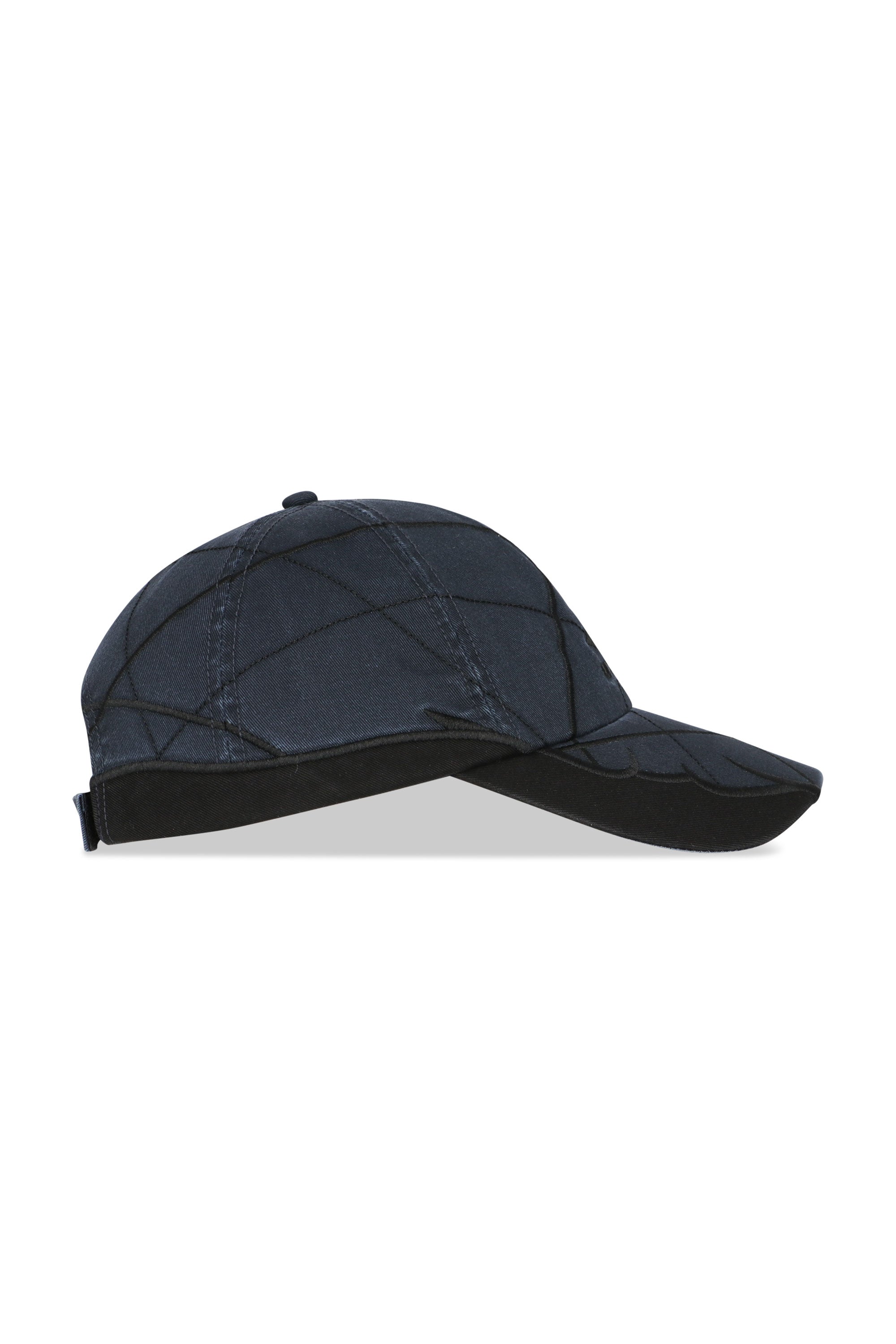 The SS26 Collision Cap Blue Black Anthracite available online with global shipping, and in PAM Stores Melbourne and Sydney.