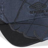 The SS26 Collision Cap Blue Black Anthracite available online with global shipping, and in PAM Stores Melbourne and Sydney.