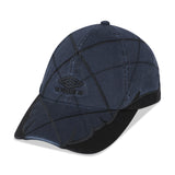 The SS26 Collision Cap Blue Black Anthracite available online with global shipping, and in PAM Stores Melbourne and Sydney.