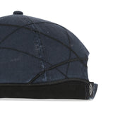 The SS26 Collision Cap Blue Black Anthracite available online with global shipping, and in PAM Stores Melbourne and Sydney.