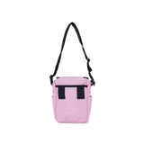 Contrast Ripstop Mini Shoulder Bag Pink