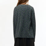 The FLOWER L/S WAFFLE THERMAL BLACK available online with global shipping, and in PAM Stores Melbourne and Sydney.