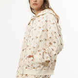 PEACH DEER BUTTERFLY HOODIE