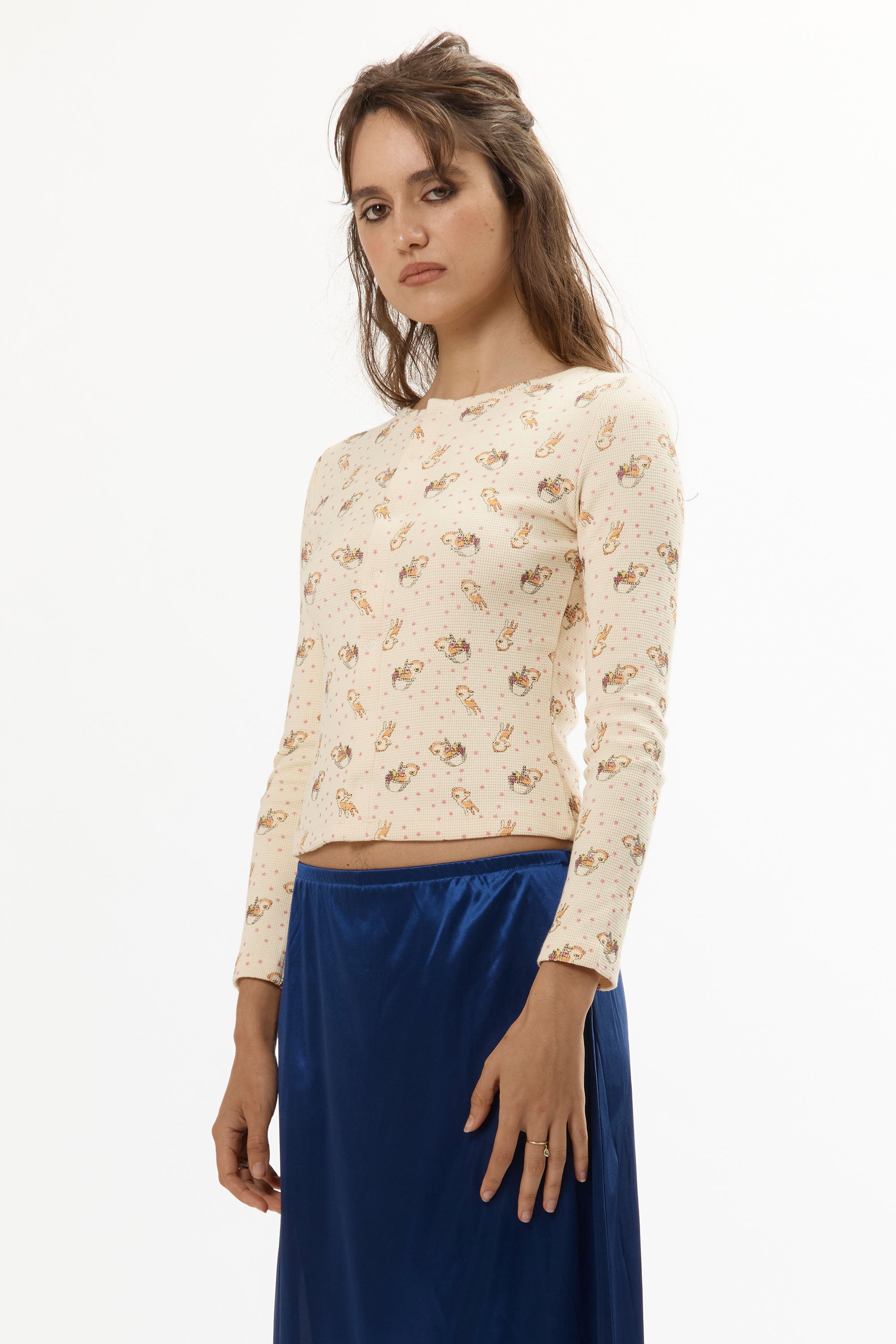 PEACH DEAR THERMAL TOP
