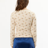 The PEACH DEAR THERMAL TOP available online with global shipping, and in PAM Stores Melbourne and Sydney.