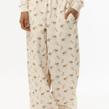 PEACH DEER JOGGERS