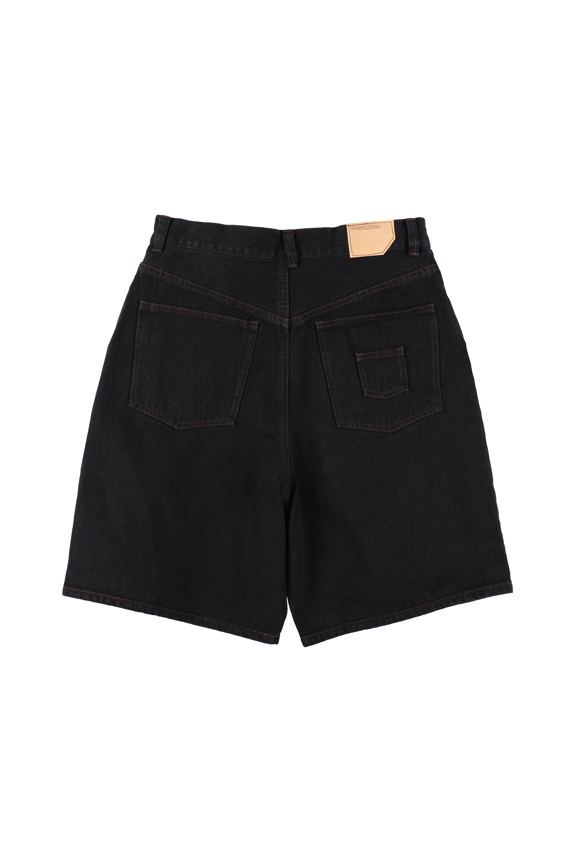The 6 POCKET DENIM SHORTS BLACK available online with global shipping, and in PAM Stores Melbourne and Sydney.
