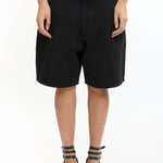 The 6 POCKET DENIM SHORTS BLACK available online with global shipping, and in PAM Stores Melbourne and Sydney.
