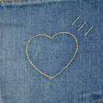 The STRAIGHT DENIM PANTS FUTURE INDIGO available online with global shipping, and in PAM Stores Melbourne and Sydney.