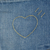 The STRAIGHT DENIM PANTS FUTURE INDIGO available online with global shipping, and in PAM Stores Melbourne and Sydney.