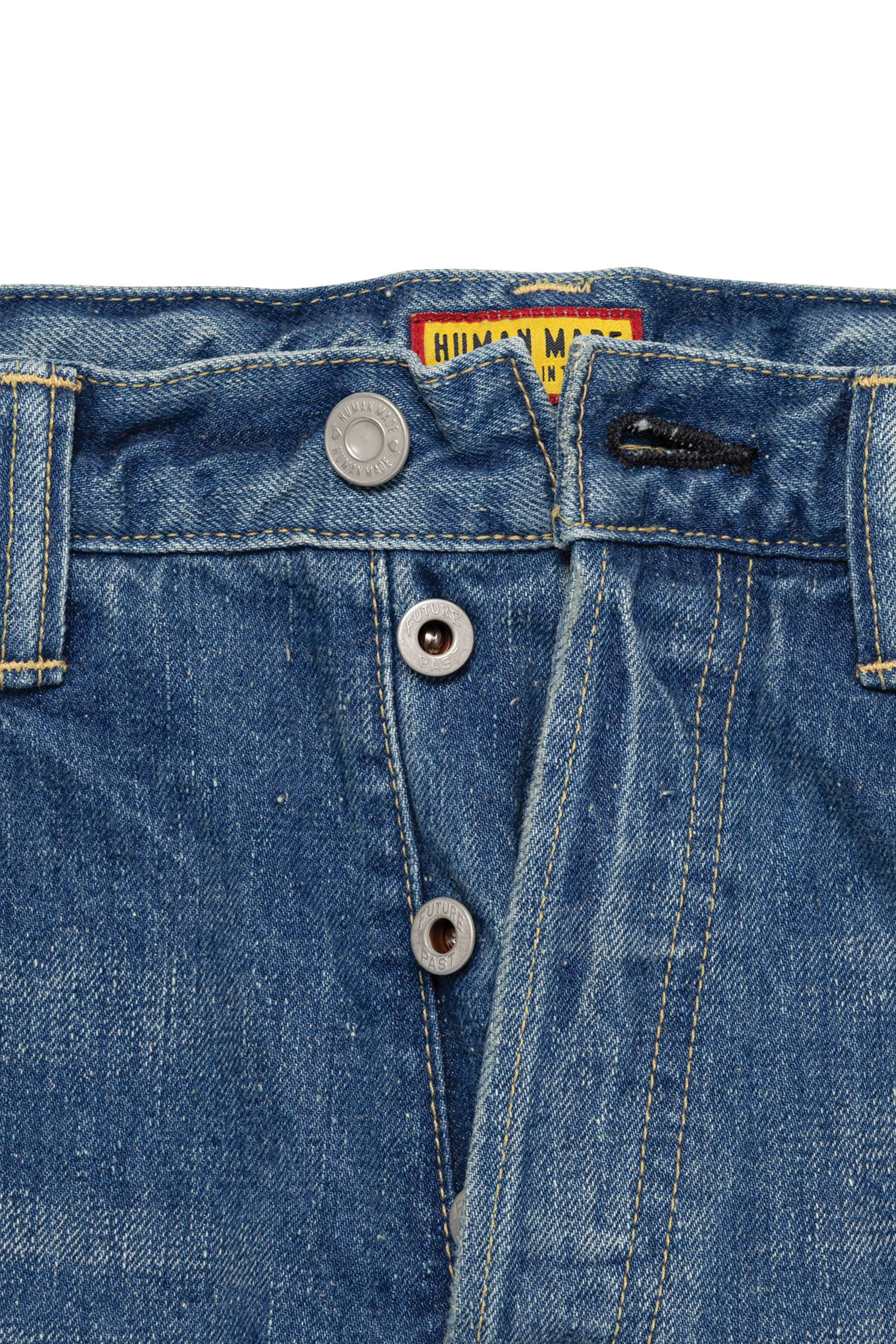 The STRAIGHT DENIM PANTS FUTURE INDIGO available online with global shipping, and in PAM Stores Melbourne and Sydney.