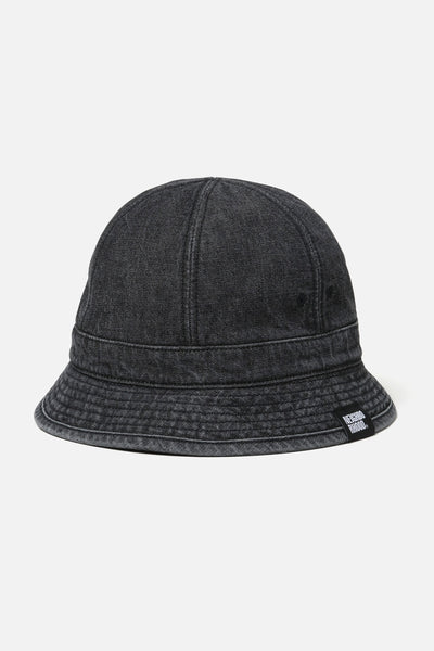 帽子 NEIGHBORHOOD DENIM BALL HAT DENIM-HAT-BLK-FRONT_grande.jpg