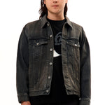 The WASHED BLACK DENIM TYPE-4 JACKET BLACK available online with global shipping, and in PAM Stores Melbourne and Sydney.
