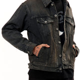 The WASHED BLACK DENIM TYPE-4 JACKET BLACK available online with global shipping, and in PAM Stores Melbourne and Sydney.