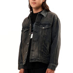 The WASHED BLACK DENIM TYPE-4 JACKET BLACK available online with global shipping, and in PAM Stores Melbourne and Sydney.