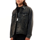 The WASHED BLACK DENIM TYPE-4 JACKET BLACK available online with global shipping, and in PAM Stores Melbourne and Sydney.