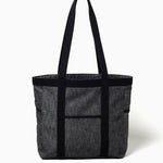The DENIM TOTE BAG MEDIUM BLACK available online with global shipping, and in PAM Stores Melbourne and Sydney.