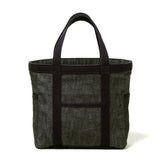 The DENIM TOTE BAG SMALL BLACK available online with global shipping, and in PAM Stores Melbourne and Sydney.