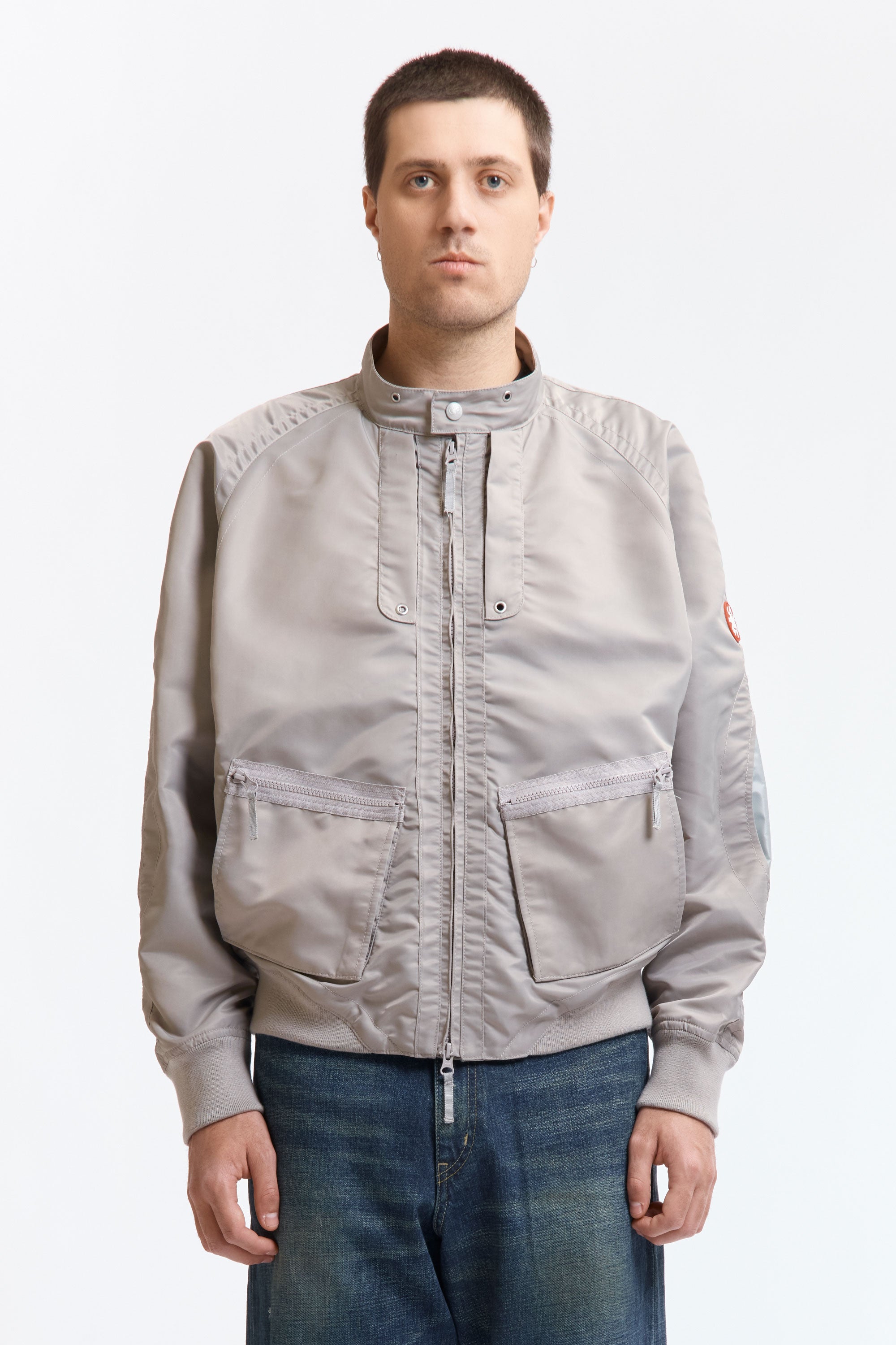The DESIGN NYLON ZIP JACKET available online with global shipping, and in PAM Stores Melbourne and Sydney.