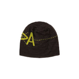 The Dial Wool Beanie Dark Brown available online with global shipping, and in PAM Stores Melbourne and Sydney.