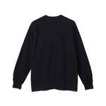 The Diamond Logo Henley Sweatshirt Black available online with global shipping, and in PAM Stores Melbourne and Sydney.