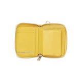 The DIZZY & MILKY Studded Round-Zip Wallet Yellow available online with global shipping, and in PAM Stores Melbourne and Sydney.
