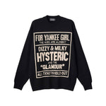 The DIZZY & MILKY KNITTED SWEATER available online with global shipping, and in PAM Stores Melbourne and Sydney.