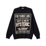 The DIZZY & MILKY KNITTED SWEATER available online with global shipping, and in PAM Stores Melbourne and Sydney.