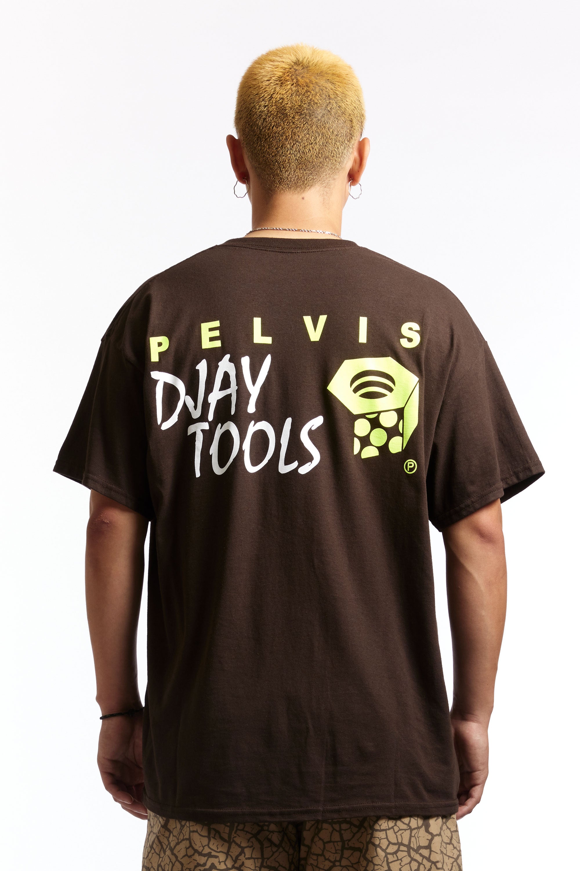 The PELVIS - DJAY TOOLS 3 TEE  available online with global shipping, and in PAM Stores Melbourne and Sydney.