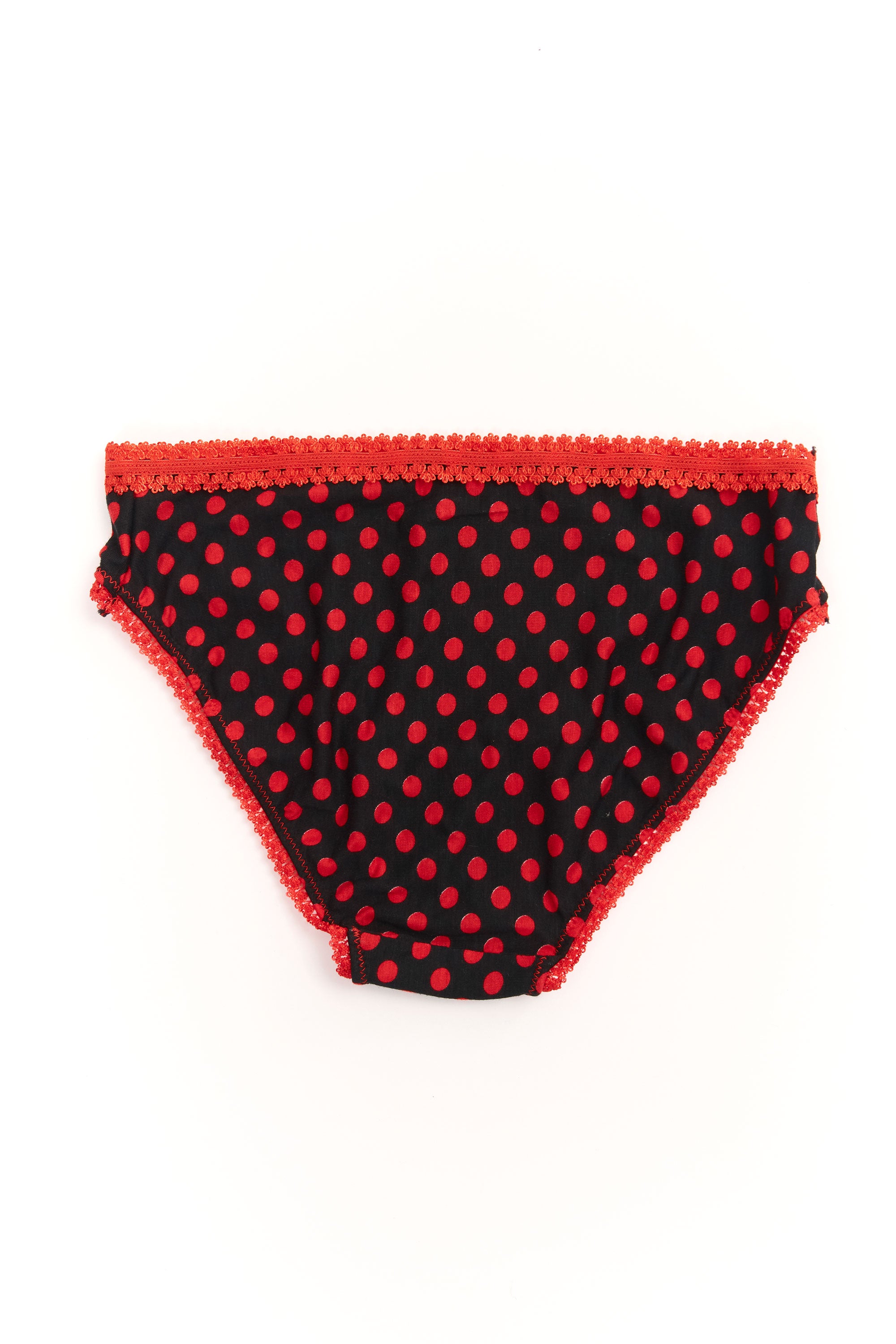 The MINNIE UNDERWEAR RED BLACK DOT available online with global shipping, and in PAM Stores Melbourne and Sydney.