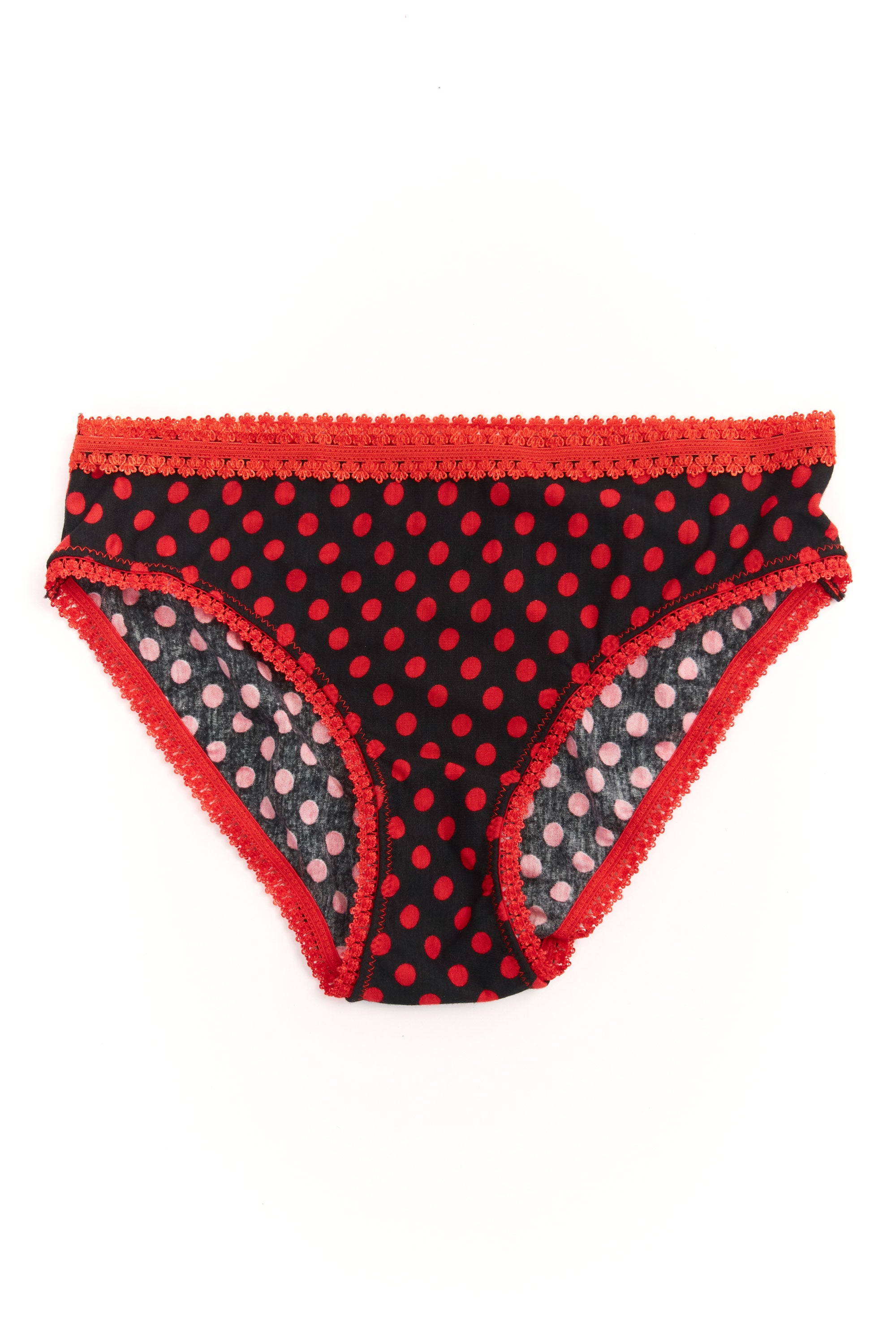 The MINNIE UNDERWEAR RED BLACK DOT available online with global shipping, and in PAM Stores Melbourne and Sydney.