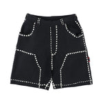 The SUMMER PG1 DOUBLE KNEE SHORTS BLACK available online with global shipping, and in PAM Stores Melbourne and Sydney.