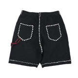 The SUMMER PG1 DOUBLE KNEE SHORTS BLACK available online with global shipping, and in PAM Stores Melbourne and Sydney.