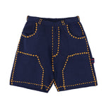 The SUMMER PG1 DOUBLE KNEE SHORTS NAVY available online with global shipping, and in PAM Stores Melbourne and Sydney.