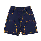 The SUMMER PG1 DOUBLE KNEE SHORTS NAVY available online with global shipping, and in PAM Stores Melbourne and Sydney.