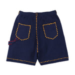 The SUMMER PG1 DOUBLE KNEE SHORTS NAVY available online with global shipping, and in PAM Stores Melbourne and Sydney.