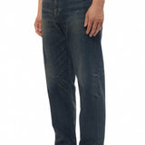 The WASHED DENIM DP BASIC JEANS / PANTS INDIGO available online with global shipping, and in PAM Stores Melbourne and Sydney.