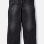 The WASHED DENIM DP WIDE JEANS / PANTS BLACK available online with global shipping, and in PAM Stores Melbourne and Sydney.