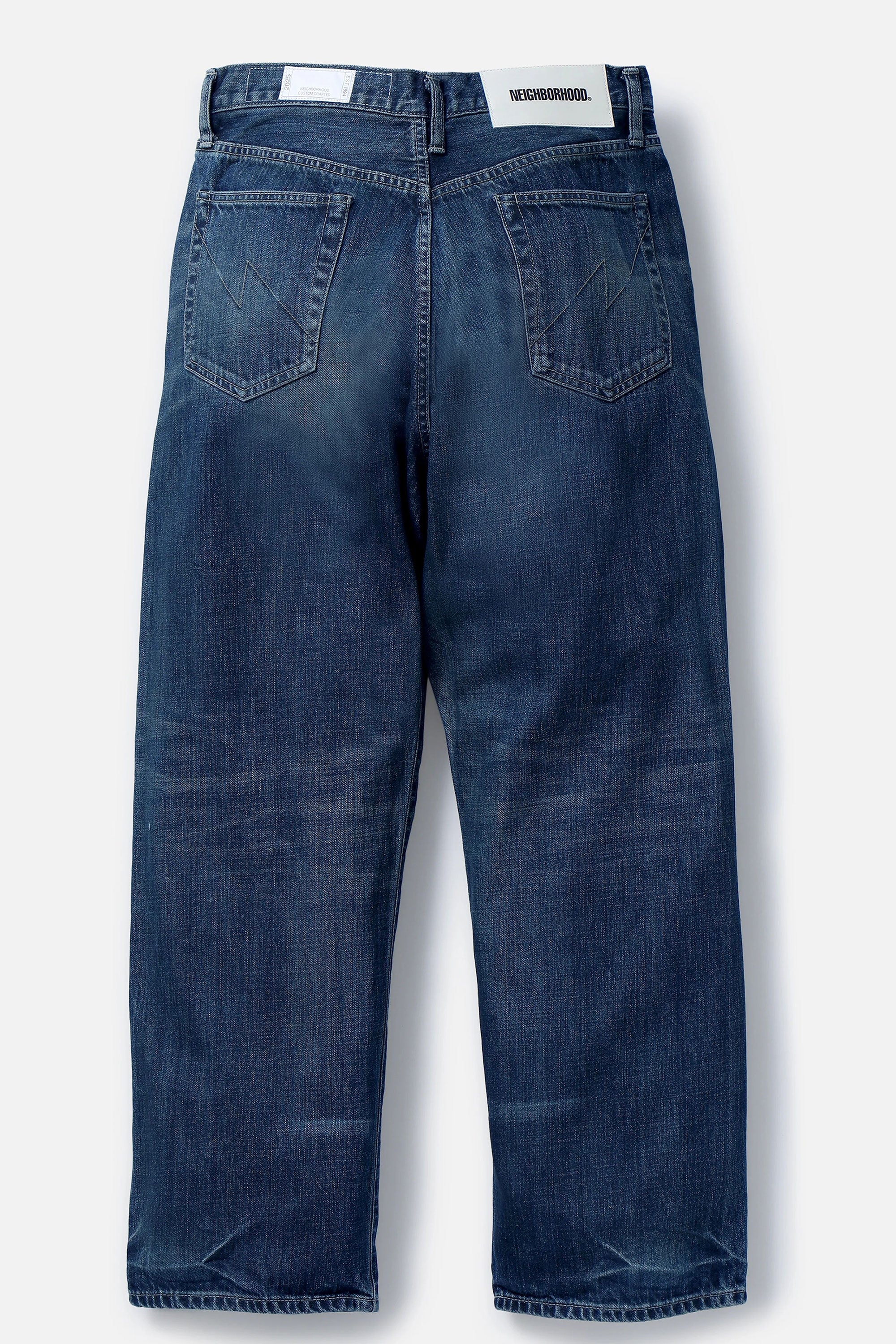 The WASHED DENIM DP WIDE JEANS / PANTS INDIGO available online with global shipping, and in PAM Stores Melbourne and Sydney.