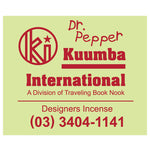 The KUUMBA - DESIGNERS INCENSE 30 PACK 1/2 SIZE DR. PEPPER available online with global shipping, and in PAM Stores Melbourne and Sydney.