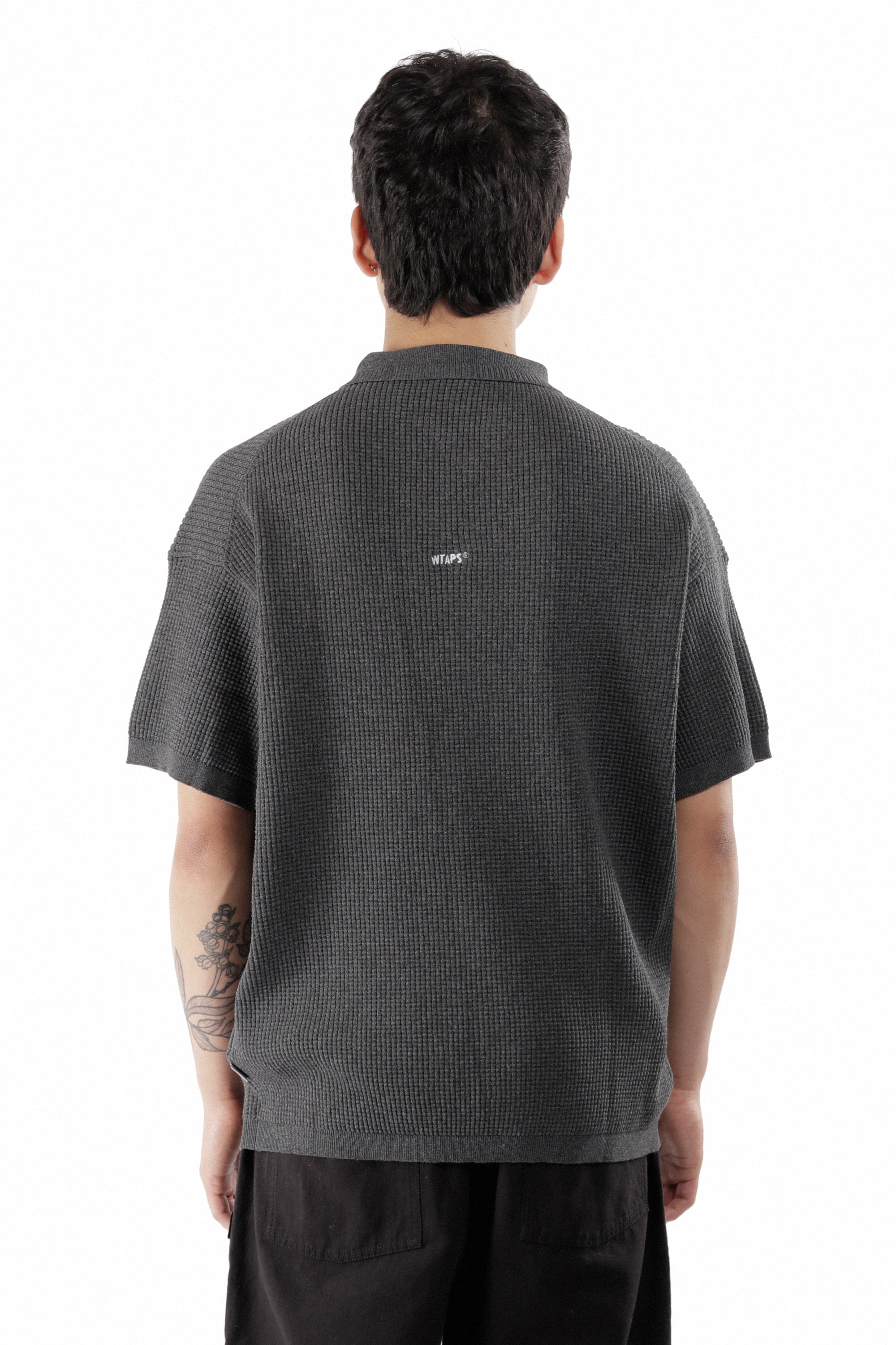 The DUP COTTON POLY KNITTED SWEATER GREY available online with global shipping, and in PAM Stores Melbourne and Sydney.