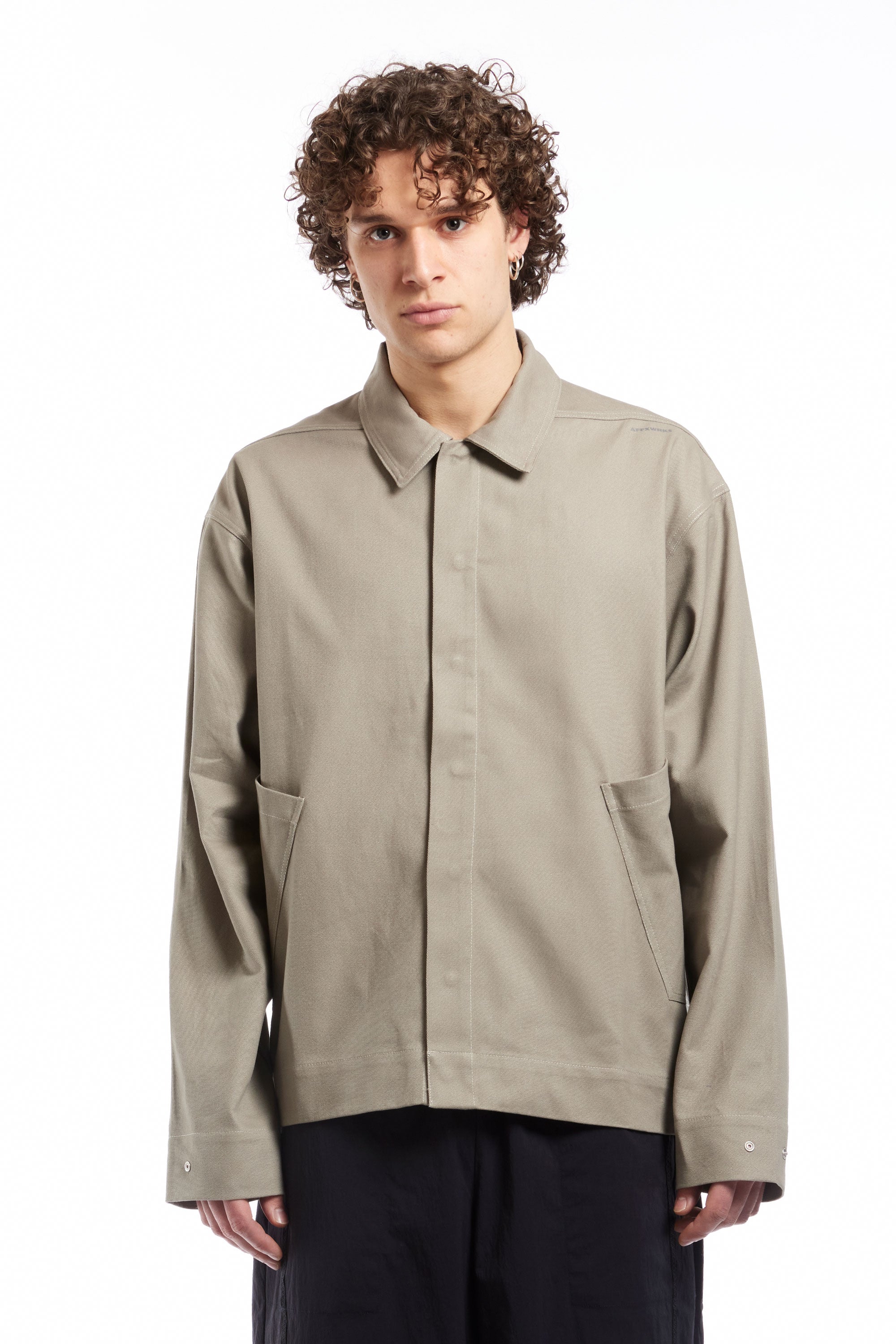 The AFFXWRKS - DUTY JACKET SAND  available online with global shipping, and in PAM Stores Melbourne and Sydney.