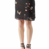 The ECKHAUS LATTA - DUET SKIRT BLACK PANSY available online with global shipping, and in PAM Stores Melbourne and Sydney.