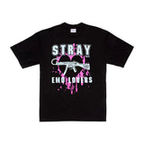 The Emo Lovers Tee Black available online with global shipping, and in PAM Stores Melbourne and Sydney.