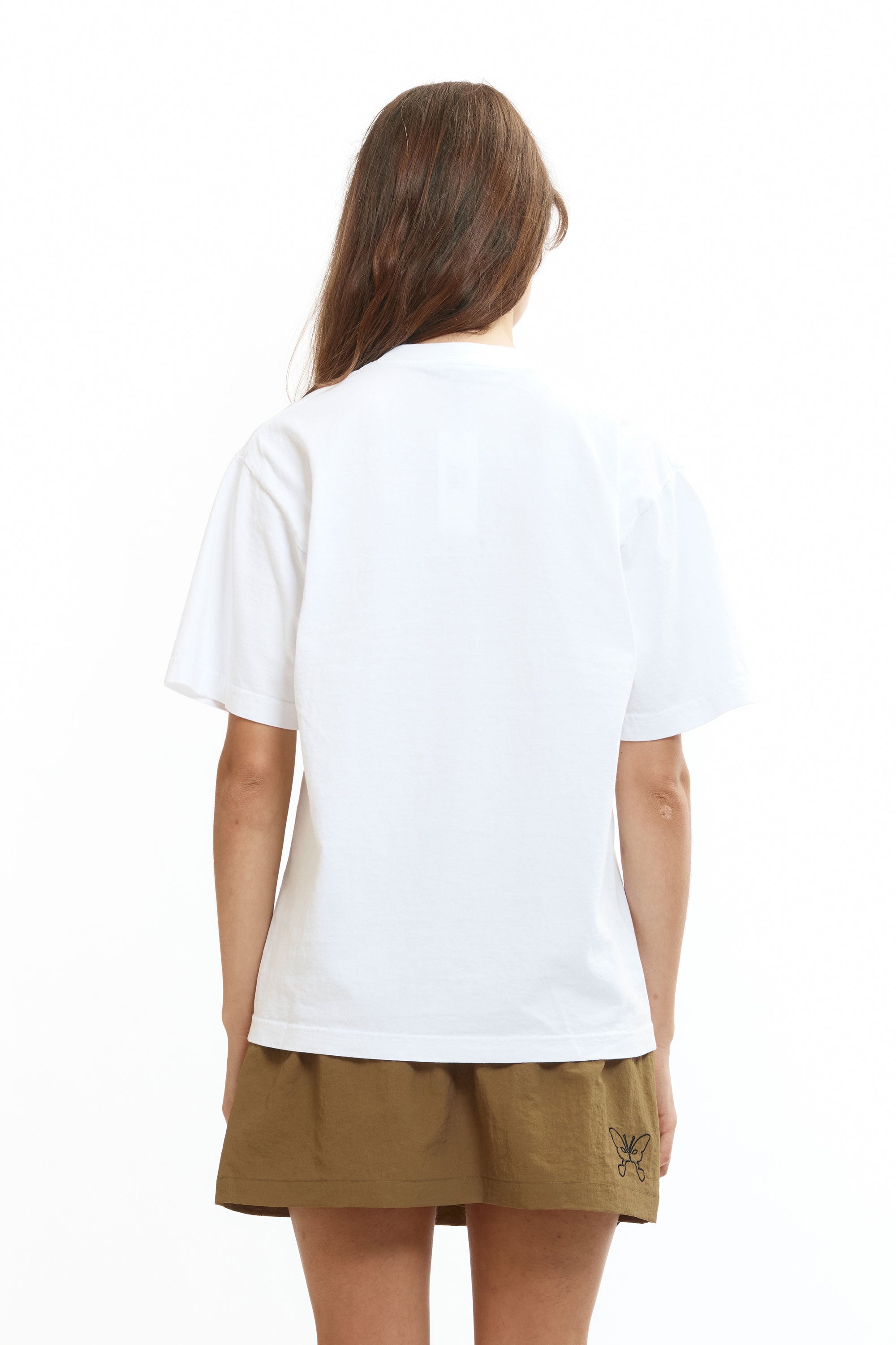 The Emo Lovers Tee White available online with global shipping, and in PAM Stores Melbourne and Sydney.