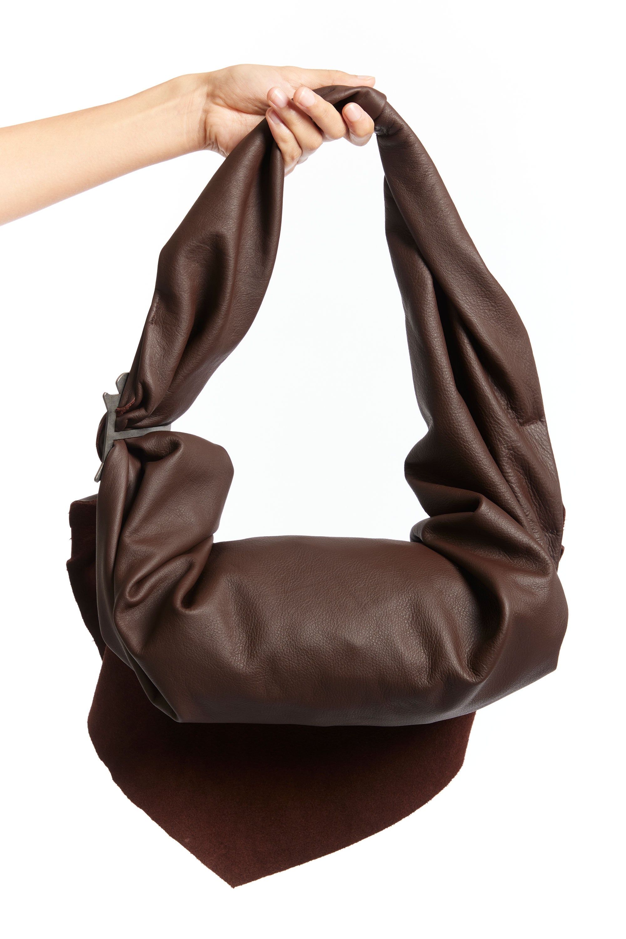 The KARLA LAIDLAW - EMS BAG SMALL BROWN  available online with global shipping, and in PAM Stores Melbourne and Sydney.